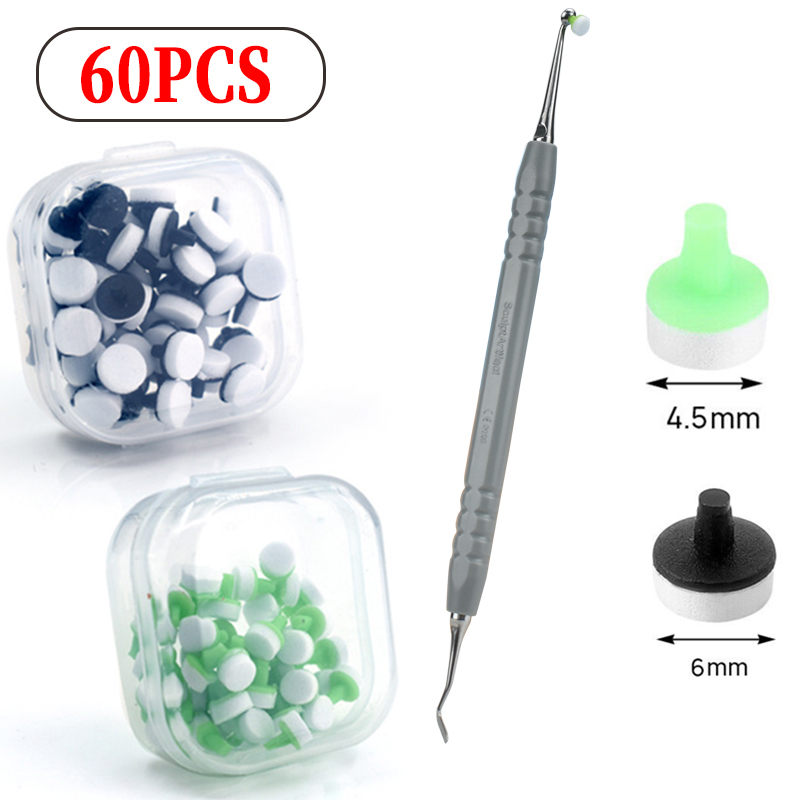 Teeth Whitening Foam - 60Pcs/box Dental Resin Filling Molding Tool