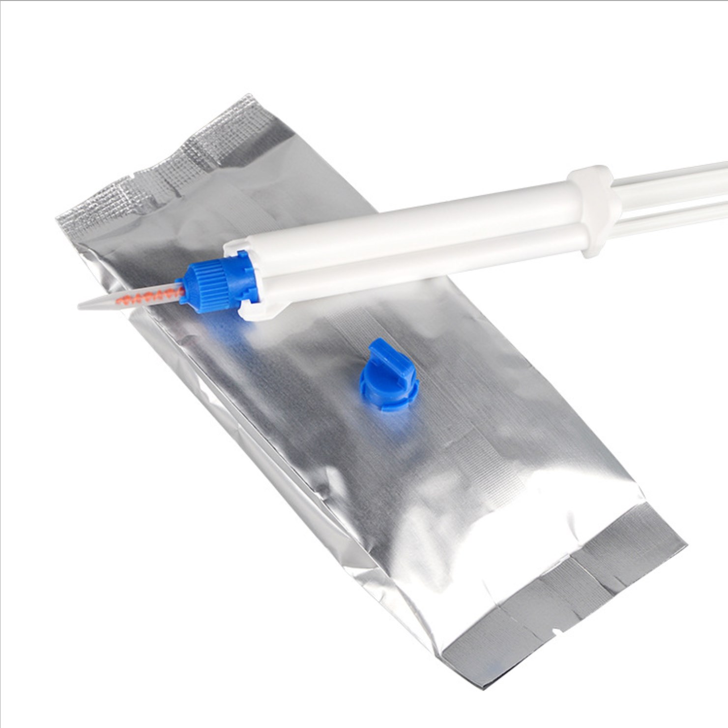 Teeth Whitening Gingival Barrier - Dual Barrel Syringe Teeth Whitening Gel