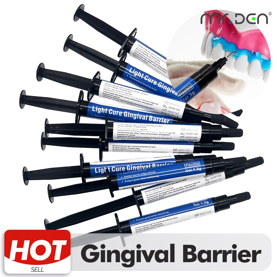 Teeth Whitening Gingival Barrier - Dental Gum Protector Blue Barrier Light