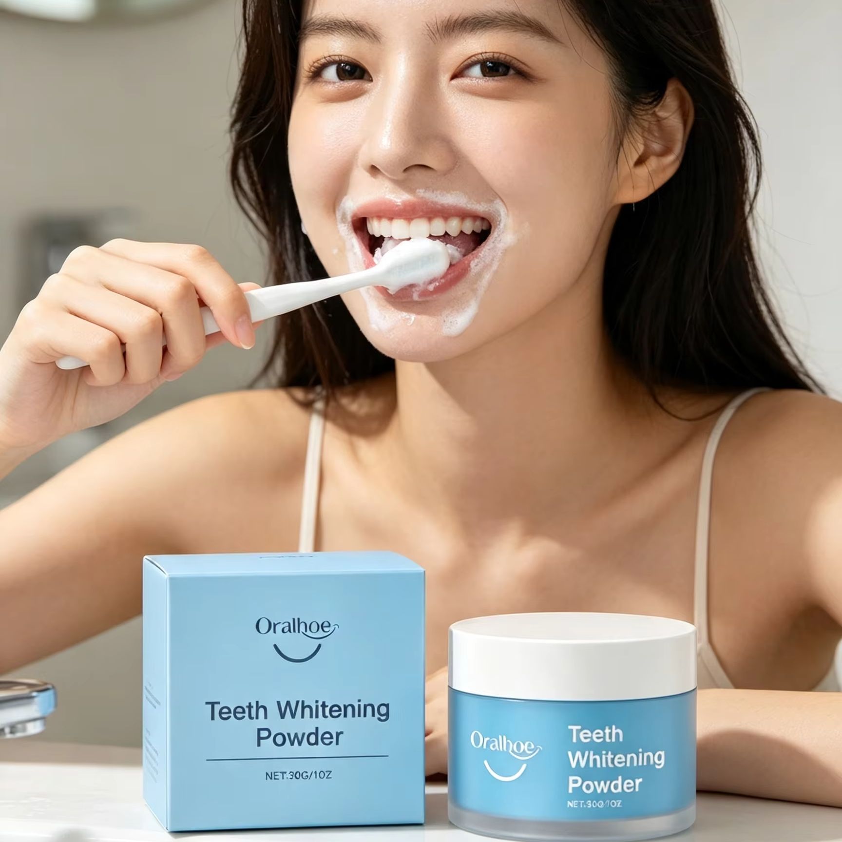 Teeth Whitening Ulta - Oralhoe Tooth Powder for Brushing Teeth