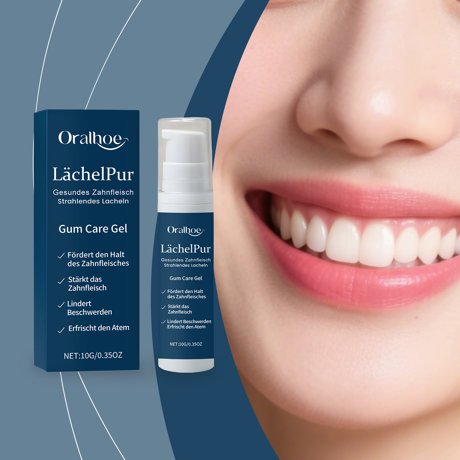 Gum Repair Care Gel Relieve Re - đánh giá và giá Teeth Whitening With Hydrogen Peroxide