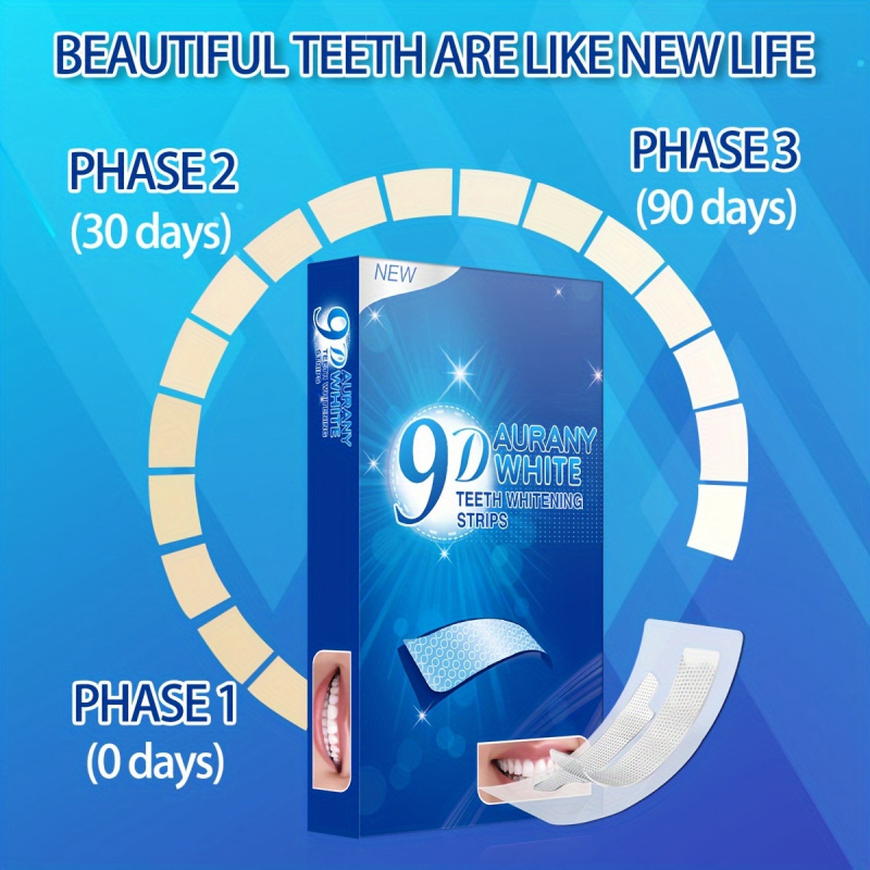 21 Pairs of 9D Aurany White Te - đánh giá và giá Teeth Whitening Ulta