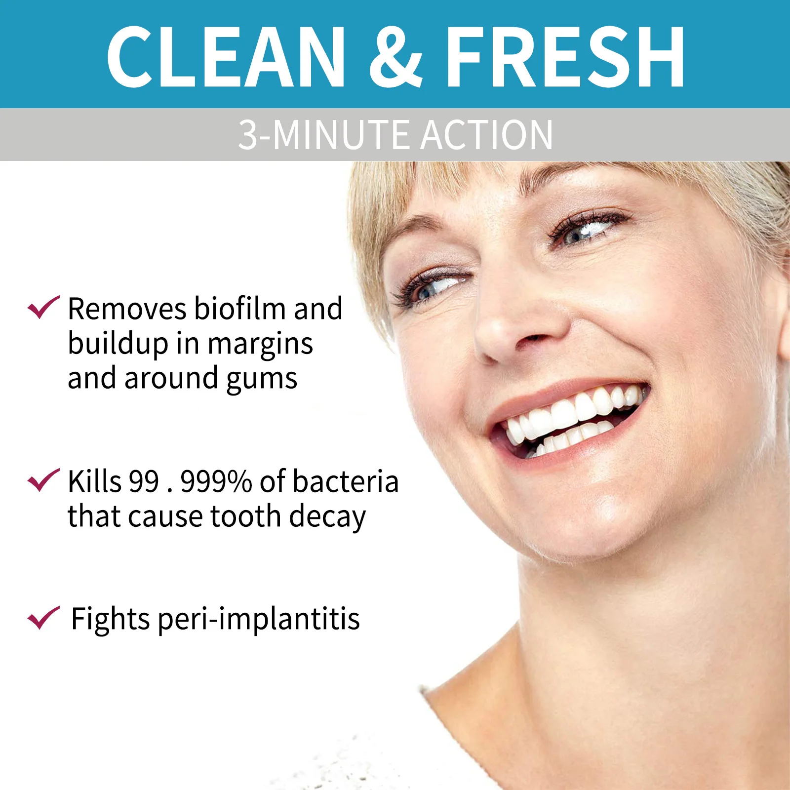Aligner Denture Cleaner Foam D - đánh giá và giá Teeth Whitening Best