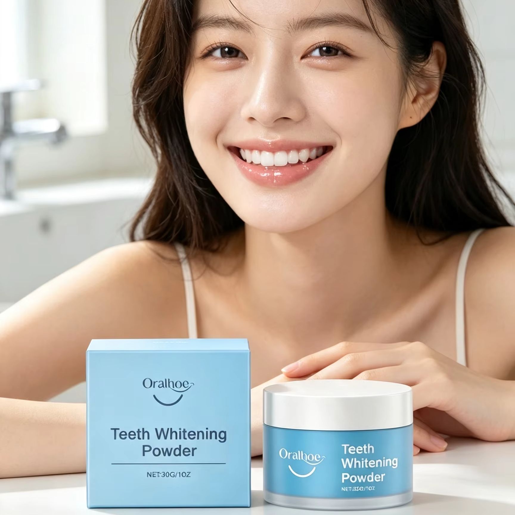 Oralhoe Tooth Powder for Brush - đánh giá và giá Teeth Whitening Ulta