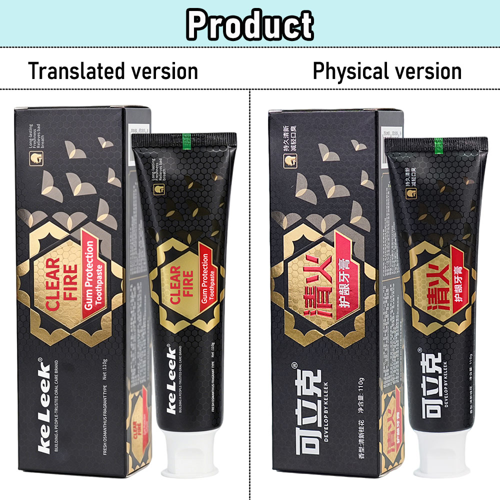 KeLeek gum care mint toothpast - đánh giá và giá Teeth Whitening Effective