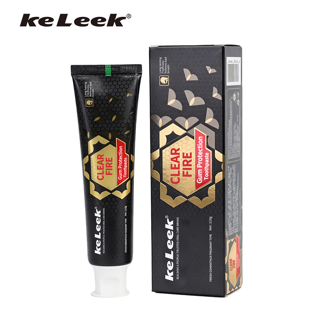 KeLeek gum care mint toothpast - đánh giá và giá Teeth Whitening Effective