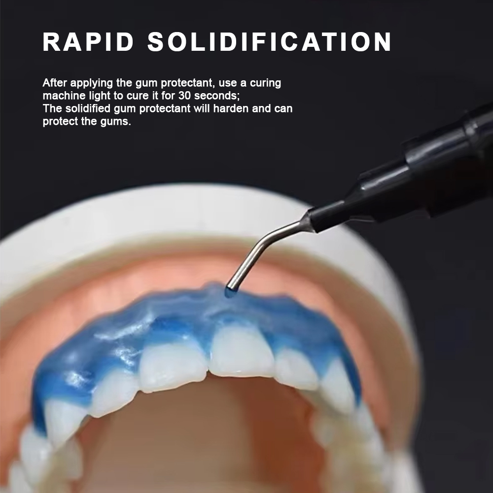 5pcs/10pcs 1.5ml Gingival Barr - đánh giá và giá Teeth Whitening Gingival Barrier