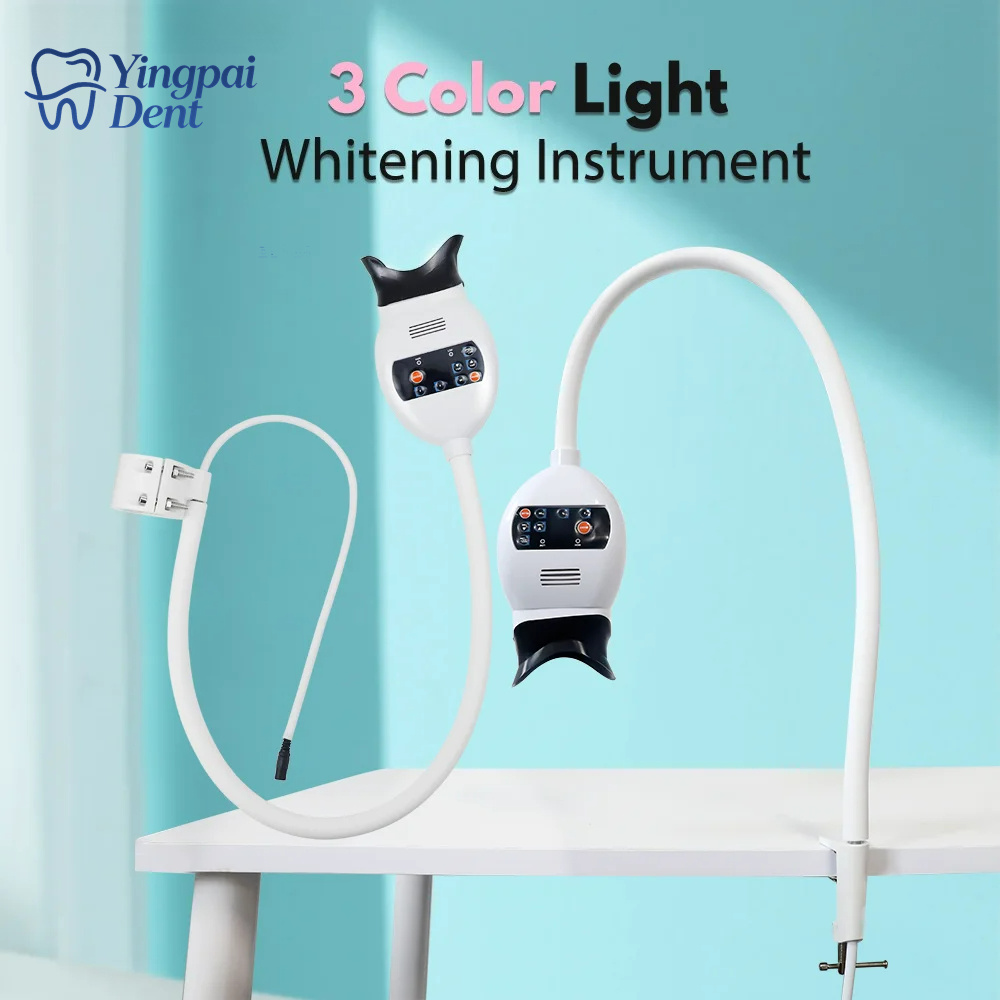 Adjustable 3 Colors LED Teeth  - đánh giá và giá Teeth Whitening Dental