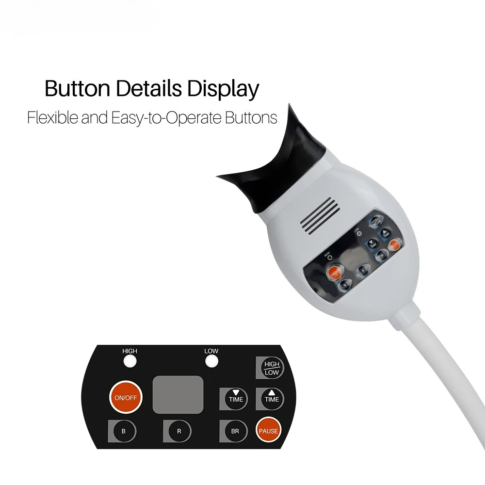Adjustable 3 Colors LED Teeth  - đánh giá và giá Teeth Whitening Dental