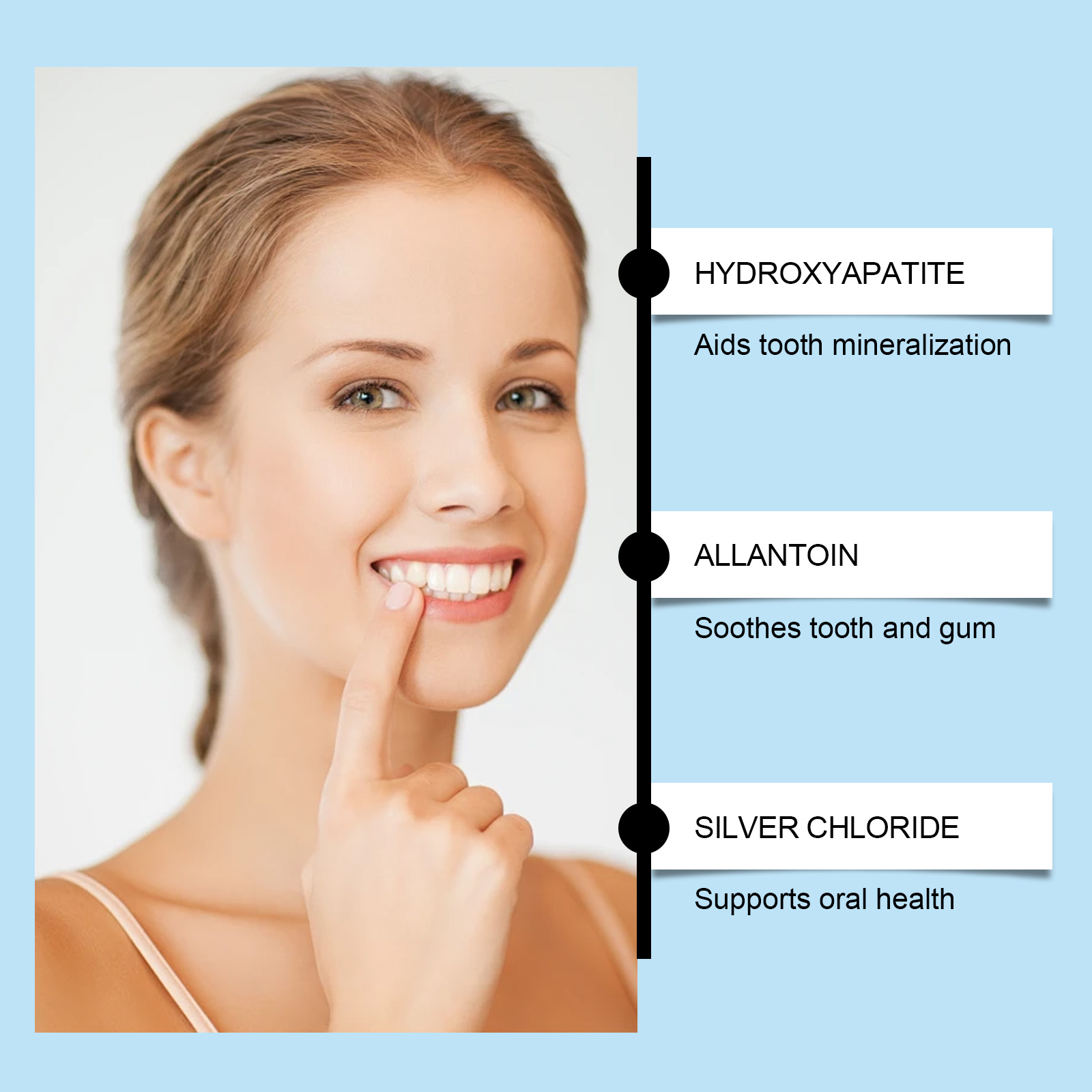 Tooth Care Liquid Hydroxyapati - đánh giá và giá Teeth Whitening Effective