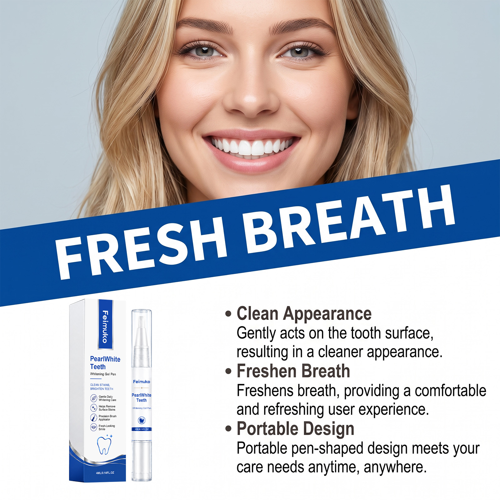 Portable Teeth Whitening Gel P - đánh giá và giá Teeth Whitening With Hydrogen Peroxide