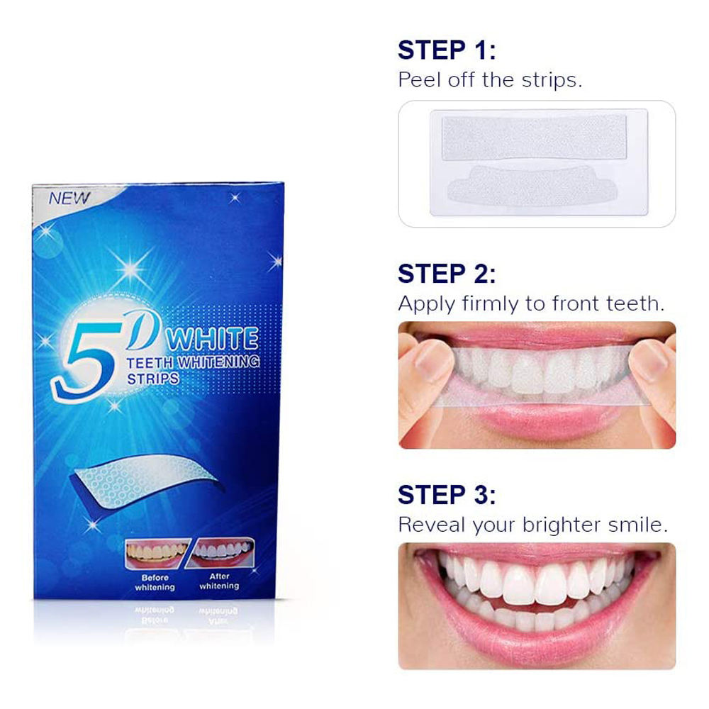 5D White Teeth Whitening Strip - đánh giá và giá Teeth Whitening Ulta