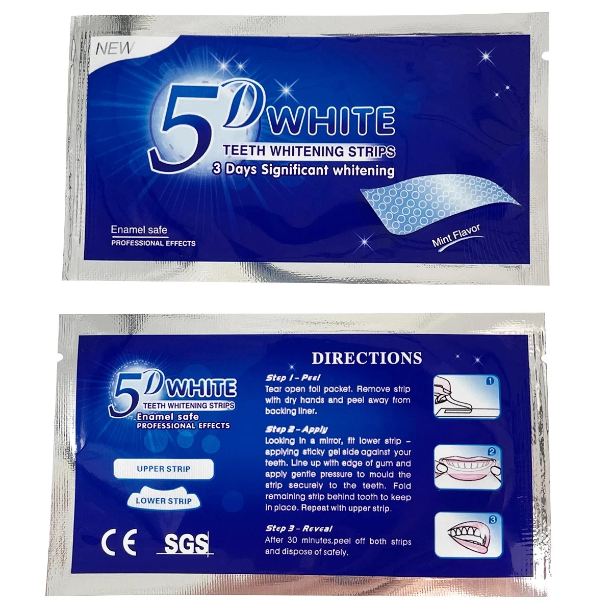 1box/2box Whitener Strips Teet - đánh giá và giá Teeth Whitening Effective