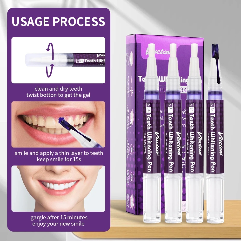 Vaclav V34 Purple teeth whiten - đánh giá và giá Teeth Whitening Ulta
